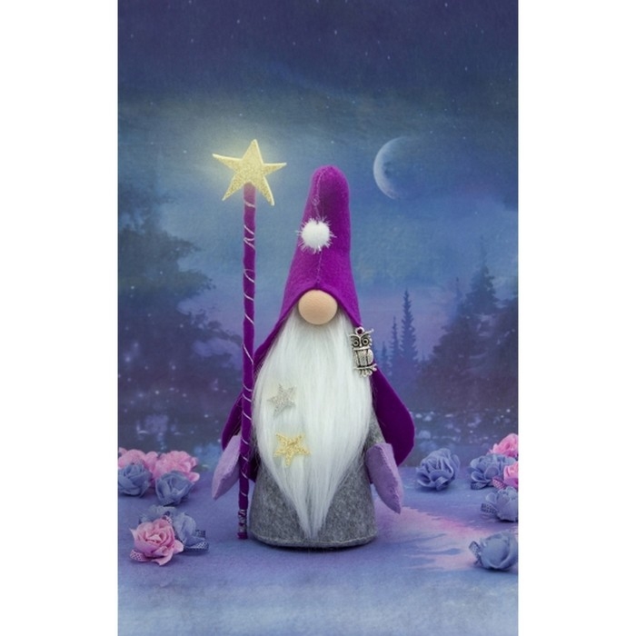 Набор для изготовления игрушки &laquo;Волшебный гном&raquo;, рост &mdash; 17 см