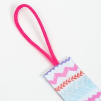 Держатель для соски - пустышки «Орнамент», на ленте Держатель для соски - пустышки «Орнамент», на ленте