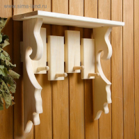 Вешалка "Добропаровъ" 4 крючка Вешалка "Добропаровъ" 4 крючка