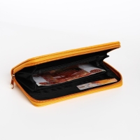 Кошелёк женский на молнии, цвет жёлтый Кошелёк женский на молнии, цвет жёлтый