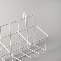 Корзина под семена на сетку 59,5×10×13 см, цвет белый Корзина под семена на сетку 59,5×10×13 см, цвет белый