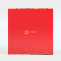 Коробка под 9 конфет с ячейками &laquo;Яркий новый год&raquo; 14,5 х 14,5 х 3,5 см, Новый год