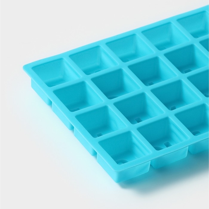 Форма для шоколада Доляна «Алфавит», силикон, 35×18 см, 32 ячейки (3,7×3,7×3 см), цвет МИКС Форма для шоколада Доляна «Алфавит», силикон, 35×18 см, 32 ячейки (3,7×3,7×3 см), цвет МИКС