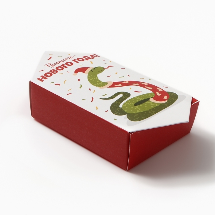 Новый год. Символ года. Змея. Полотенце махровое Этель Новый год. Символ года. Змея. Полотенце махровое Этель "Праздничная змея" 30х30 см, 100% хл, 340 г/м2