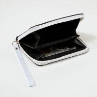 Кошелёк детский на молнии &laquo;Выбражулька&raquo;, цвет чёрный