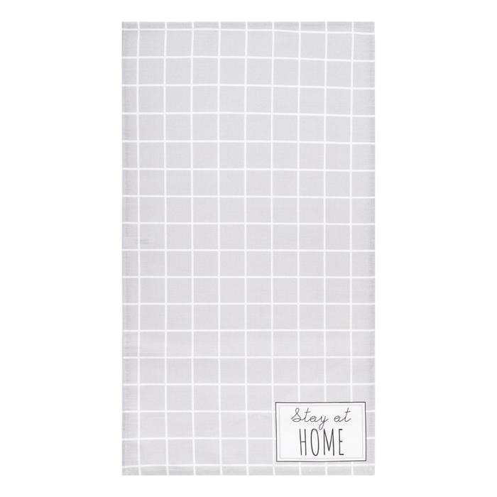 Полотенце Этель Stay at Home 40х73см, репс 210гр/м2, 100%хл Полотенце Этель Stay at Home 40х73см, репс 210гр/м2, 100%хл