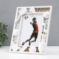 Фоторамка пластик 13х18 см "Спортивная жизнь" белый 18,7х1,6х23,2 см Фоторамка пластик 13х18 см "Спортивная жизнь" белый 18,7х1,6х23,2 см