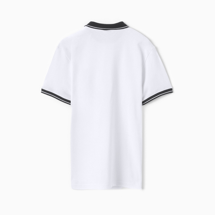 Футболка (поло) мужская MINAKU REGULAR FIT: цвет белый, р-р 56 Футболка (поло) мужская MINAKU REGULAR FIT: цвет белый, р-р 56