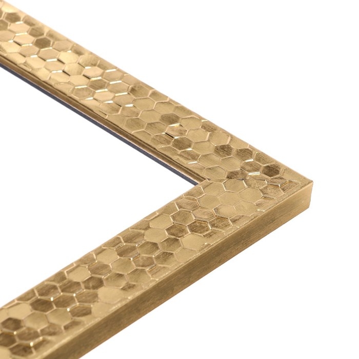 Рама для картин (зеркал) 30 х 40 х 2.7 см, пластиковая, Calligrata 651618, золото Рама для картин (зеркал) 30 х 40 х 2.7 см, пластиковая, Calligrata 651618, золото