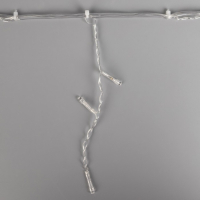 Гирлянда &laquo;Бахрома-арка&raquo; 1 &times; 1 м, IP20, прозрачная нить, 126 LED, свечение тёплое белое, 8 режимов, 220 В