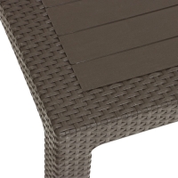 Набор садовой мебели "Ротанг": 2 кресла + стол, цвет мокко Набор садовой мебели "Ротанг": 2 кресла + стол, цвет мокко