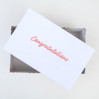 Набор коробок 15 в 1, упаковка подарочная, &laquo;Поздравляю!&raquo;, 12 х 7 х 4 см - 46,6 х 35,2 х 17.5 см