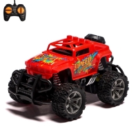 Джип радиоуправляемый «Кросс», работает от аккумулятора, цвет красный Джип радиоуправляемый «Кросс», работает от аккумулятора, цвет красный