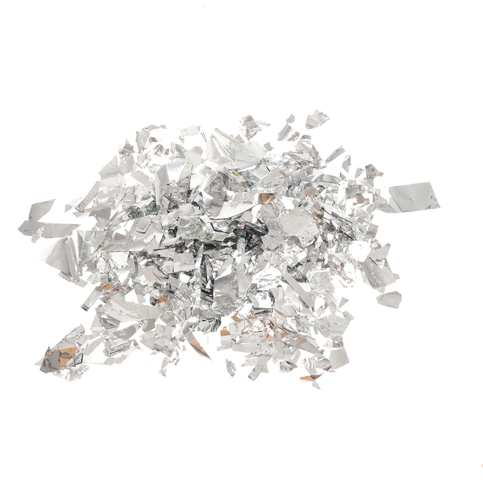 Хлопушка пневматическая Хлопушка пневматическая "Сияй, как серебро" 30см, цвет серебро