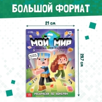 Раскраска по номерам «Мой мир», 16 стр. Раскраска по номерам «Мой мир», 16 стр.