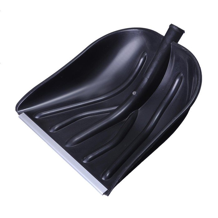 Ковш лопаты пластиковый, 410 &times; 460 мм, с алюминиевой планкой, тулейка 32 мм, &laquo;Купец&raquo;