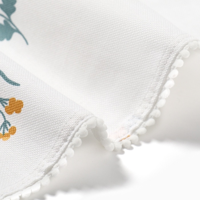 Скатерть Этель "Полевые цветочки" 146х220+/-2см, рогожка 176 г/м2, 100% хл