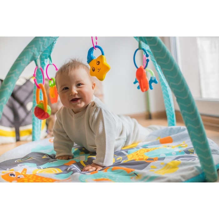 Развивающий коврик с дугами &laquo;Африка&raquo;, 85х85 см, Крошка Я