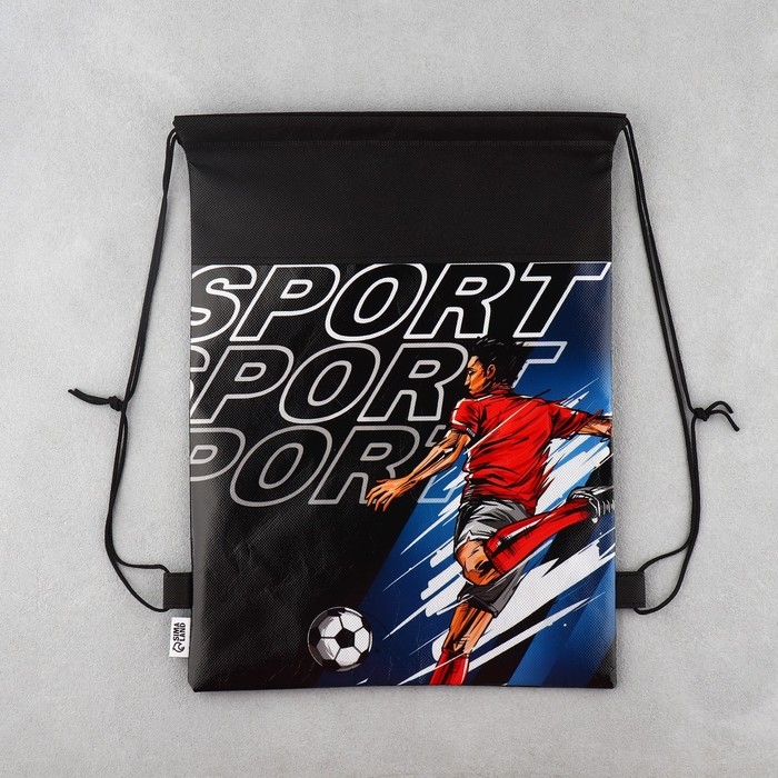 Мешок для обуви &laquo;Футбол - моя жизнь&raquo; нетканное полотно, размер 30 х 40 см