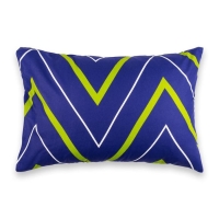 Наволочка Этель &laquo;Зелёно-синие зигзаги&raquo; 50х70, поплин, 125 г/м2