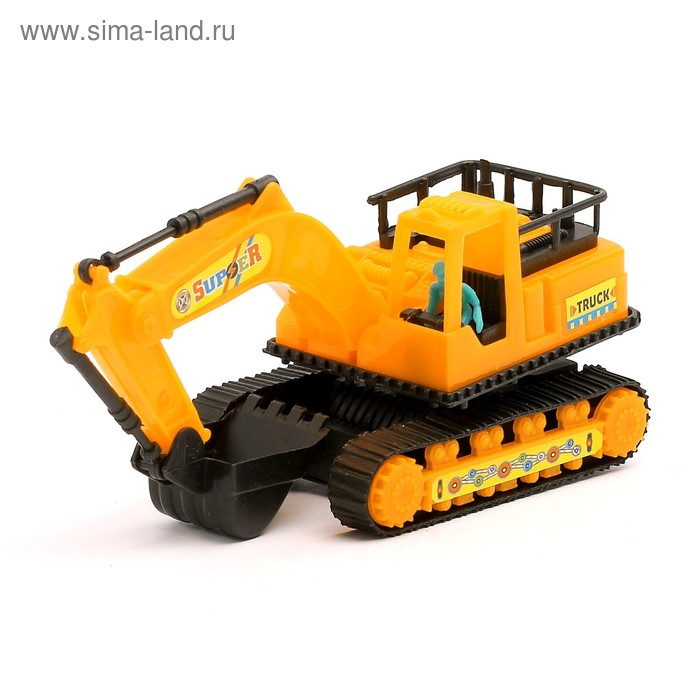 Грузовик инерционный &laquo;Стройка&raquo;, цвета МИКС