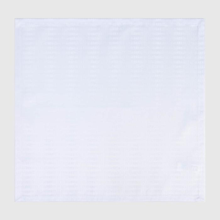 Набор салфеток с пропиткой ВГМО Этель Shine 45*45см, цв.белый, пл.192 г/м2