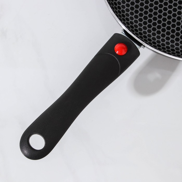 Сковорода Forever, d=28 см, съёмная ручка, антипригарное покрытие, цвет тёмно-серый Сковорода Forever, d=28 см, съёмная ручка, антипригарное покрытие, цвет тёмно-серый