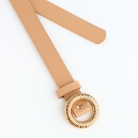 Ремень женский, ширина 1,9 см, пряжка металл, цвет бежевый Ремень женский, ширина 1,9 см, пряжка металл, цвет бежевый