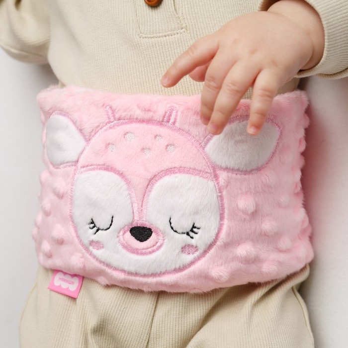 Развивающая игрушка-грелка «Оленёнок», с вишнёвыми косточками Развивающая игрушка-грелка «Оленёнок», с вишнёвыми косточками