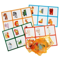 Пластиковое лото «Угадай, кто это? Найди половинку» Пластиковое лото «Угадай, кто это? Найди половинку»