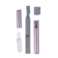 Триммер Luazon LEP-05, для бровей, 1хААА (не в комплекте), розовый Триммер Luazon LEP-05, для бровей, 1хААА (не в комплекте), розовый