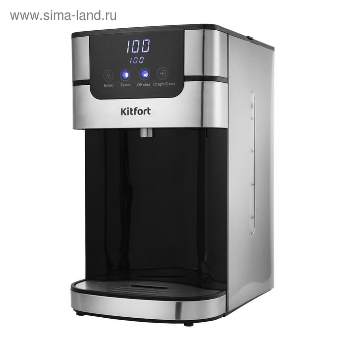 Термопот Kitfort KT-2501, 2618 Вт, 4 л, 5 режимов, серебристо-чёрный Термопот Kitfort KT-2501, 2618 Вт, 4 л, 5 режимов, серебристо-чёрный