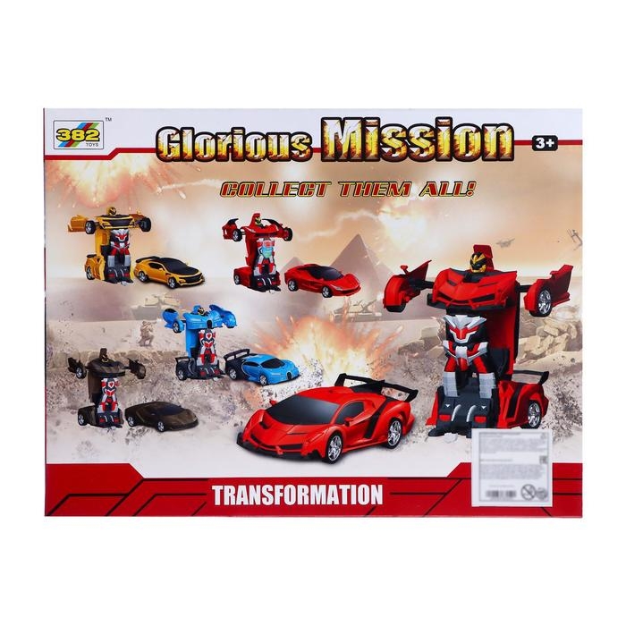 Робот радиоуправляемый &laquo;Автобот&raquo;, трансформируется, световые и звуковые эффекты