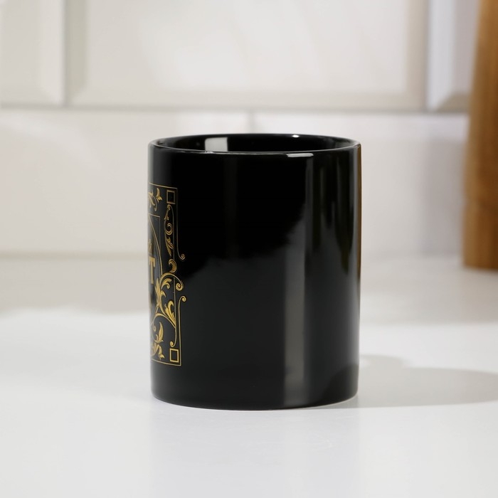 Кружка керамическая &laquo;Лучший брат&raquo;, 300 мл, цвет чёрный