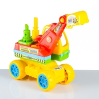 Машина "Экскаватор" 15 х 9 х 18 см, МИКС Машина "Экскаватор" 15 х 9 х 18 см, МИКС