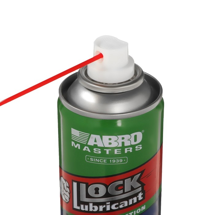 Смазка для замков и петель ABRO, 200 мл Смазка для замков и петель ABRO, 200 мл