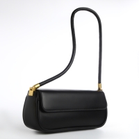 Сумка женская, багет, на магните, цвет чёрный Сумка женская, багет, на магните, цвет чёрный