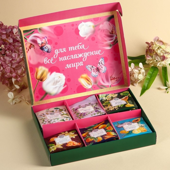 Чайная коллекция &laquo;8 марта&raquo;, 54 г (30 пакетиков х 1,8 г).