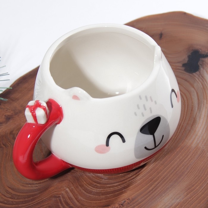 Новый год. Кружка керамическая &laquo;Горячего Нового года&raquo;, 400 мл