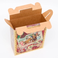 Новый год. Подарочная коробка новогодняя Столичный 17 х 7 х 25,5 см. Новый год. Подарочная коробка новогодняя Столичный 17 х 7 х 25,5 см.