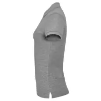 Рубашка поло женская Passion серый меланж, размер L Рубашка поло женская Passion серый меланж, размер L