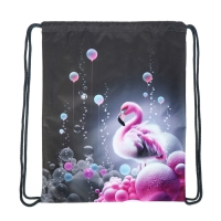 Мешок для обуви 435 х 360 мм, Stavia (плотность 600D с водоотталкивающей ПУ-пропиткой) "Фламинго" Мешок для обуви 435 х 360 мм, Stavia (плотность 600D с водоотталкивающей ПУ-пропиткой) "Фламинго"