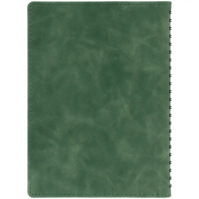 Ежедневник Spring Urban на заказ, недатированный, зеленый