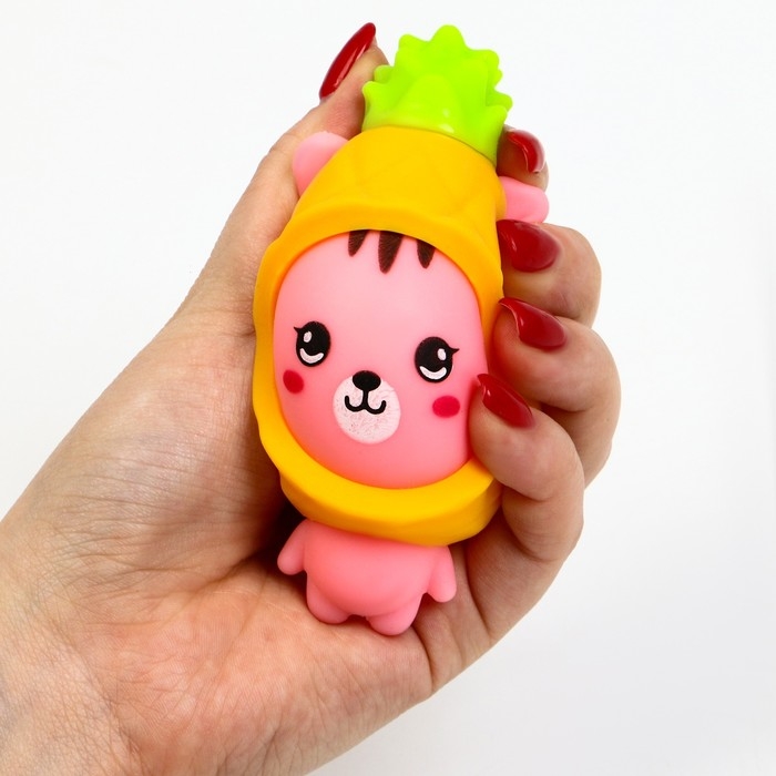 Мялка &laquo;Котик&raquo; с пастой, цвета МИКС