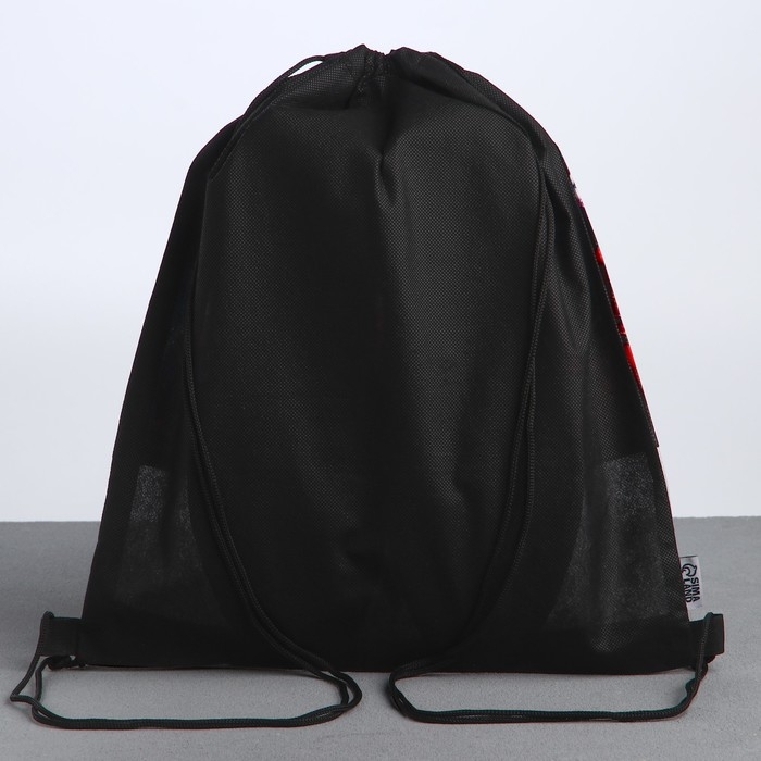 Мешок для обуви &laquo;Скорость&raquo; с прозрачным окном 30 х 40 см