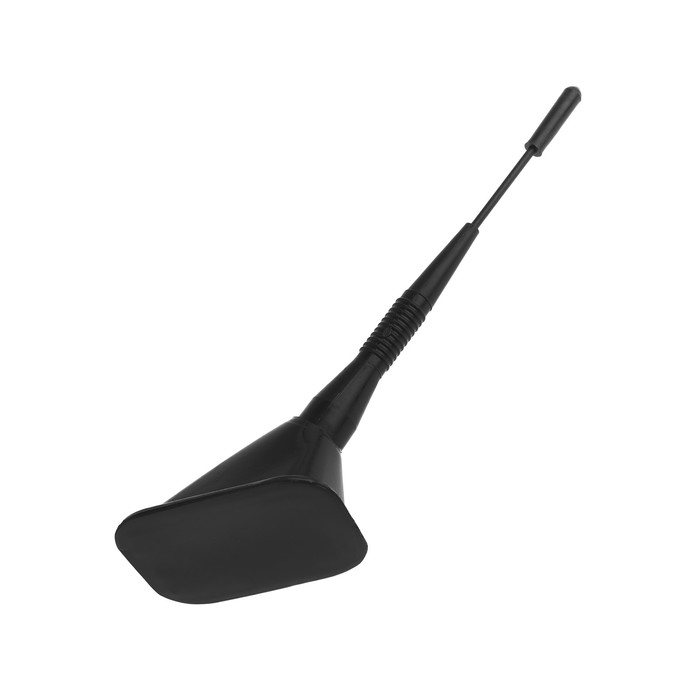 Антенна декоративная Skyway, 15,5 см, тонкое прямоугольное основание 65x50 мм, черный, S00201012