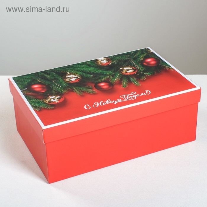 Набор подарочных коробок 6в1 &laquo;Стильный&raquo;, 20 х 12,5 х 7,5 - 32,5 х 20 х 12,5 см , Новый год