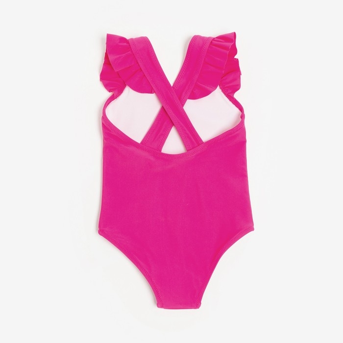 Купальник слитный детский MINAKU цвет розовый, рост 128-134 Купальник слитный детский MINAKU цвет розовый, рост 128-134