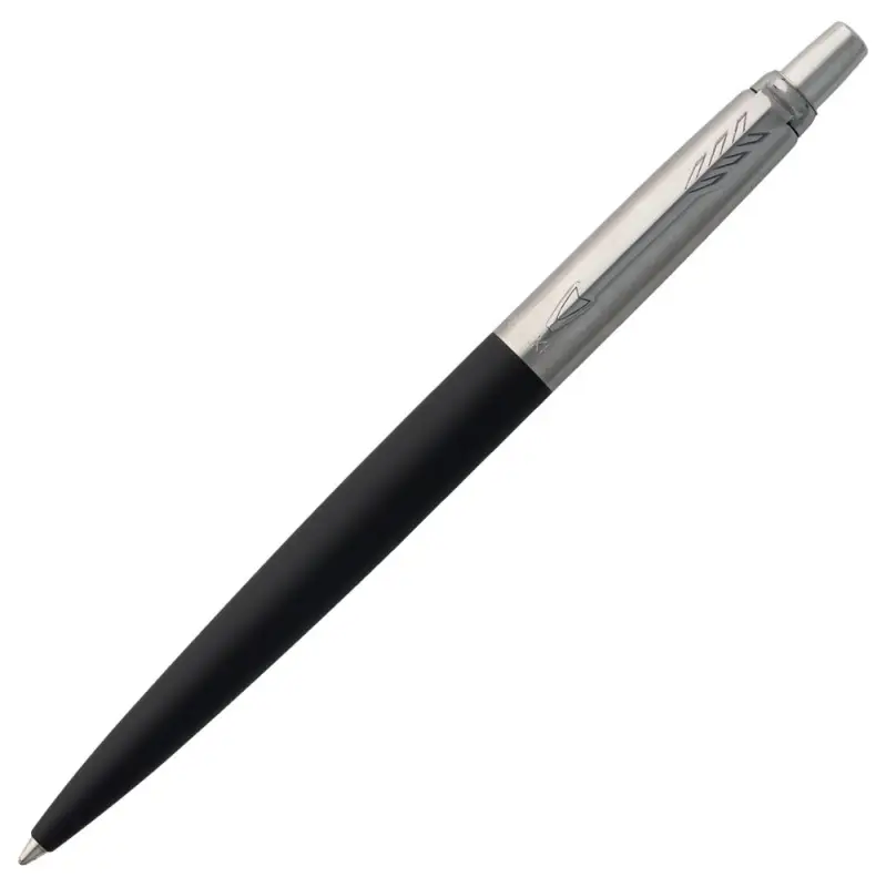 Ручка шариковая Parker Jotter Core K63, черный с серебристым Ручка шариковая Parker Jotter Core K63, черный с серебристым