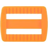 Пряжка &mdash; регулятор ремня Fermo, оранжевый неон